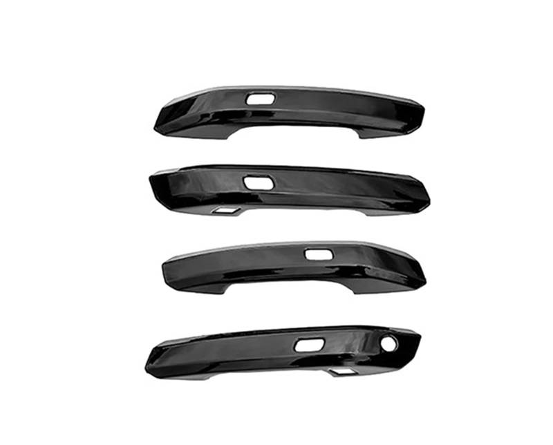 Türgriffabdeckung Glänzend Schwarz Smart Türgriff Abdeckung Aufkleber Trim Auto Schutz Zubehör Für A4 B9 8W 2016 2017 2018 2019 2020 2021 2022 Auto Türgriff von haimaodianzi
