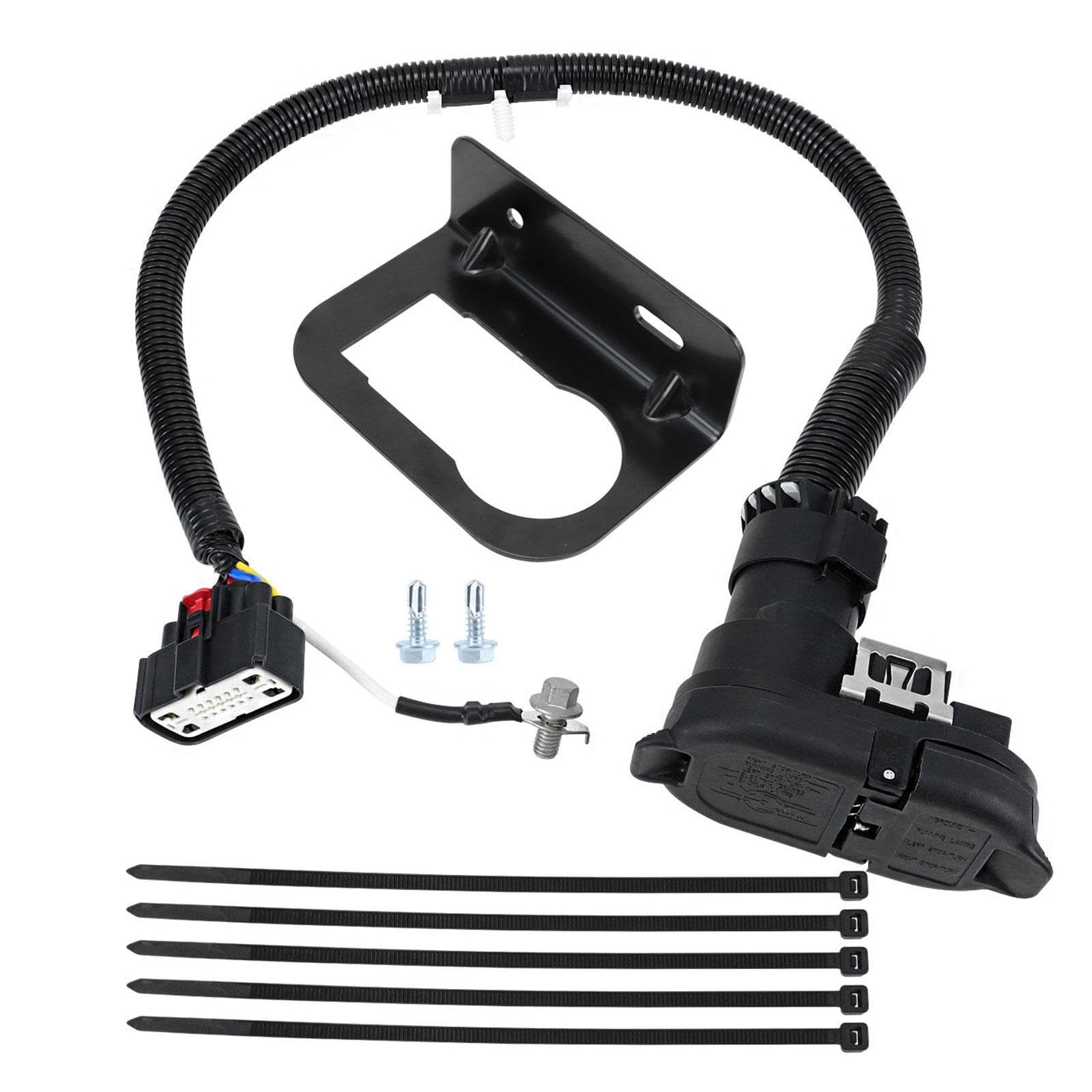 harayaa Anhänger Abschleppen Harness Kit Zubehör Zubehör Fahrzeug Abschleppen Stecker Teile Installation Kit für Ersetzen, Style B harayaa Anhänger Abschleppen Harness Kit Zubehör Zubehör Fahrzeug Abschleppen Stecker Teile Installation Kit für Ersetzen, Style B von harayaa