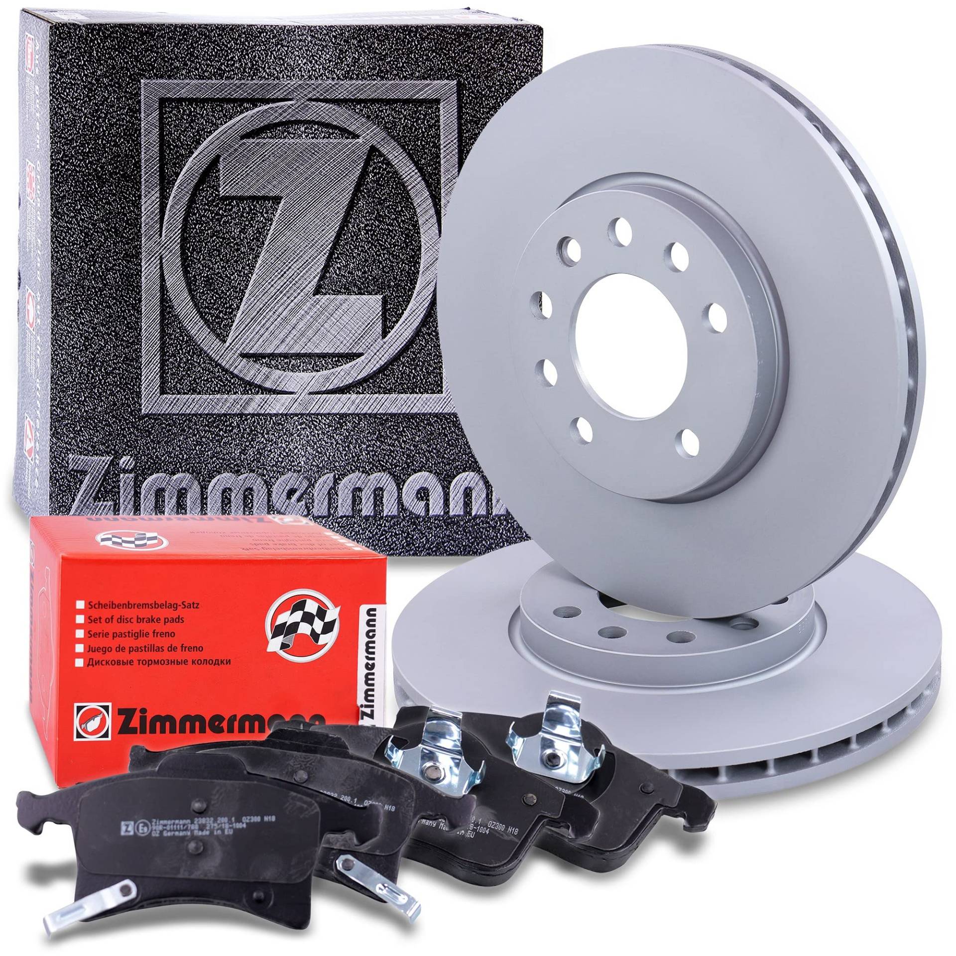 ZIMMERMANN Bremsenset Vorderachse inkl. Bremsscheiben Belüftet Ø 280 mm + Bremsbeläge vorne Kompatibel mit OPEL ASTRA H, CORSA C, MERIVA A (X03), MERIVA B (S10), ZAFIRA B ZIMMERMANN Bremsenset Vorderachse inkl. Bremsscheiben Belüftet Ø 280 mm + Bremsbeläge vorne Kompatibel mit OPEL ASTRA H, CORSA C, MERIVA A (X03), MERIVA B (S10), ZAFIRA B von Generisch