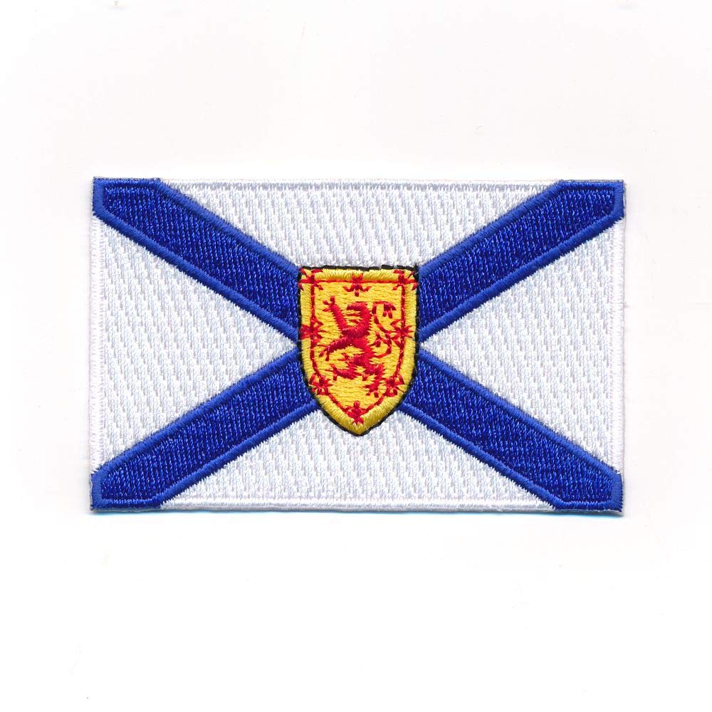 hegibaer 40 x 25 mm Nova Scotia Flagge Halifax Kanada Canada Aufnäher Aufbügler 1163 A von hegibaer