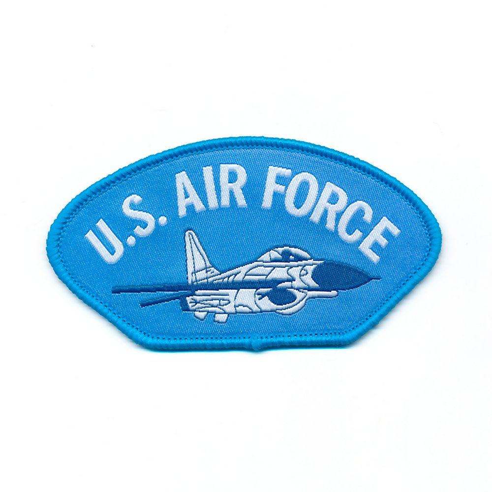 hegibaer 50 x 28 mm United States Air Force USA Luftwaffe Patch Aufnäher Aufbügler 0777 A von hegibaer