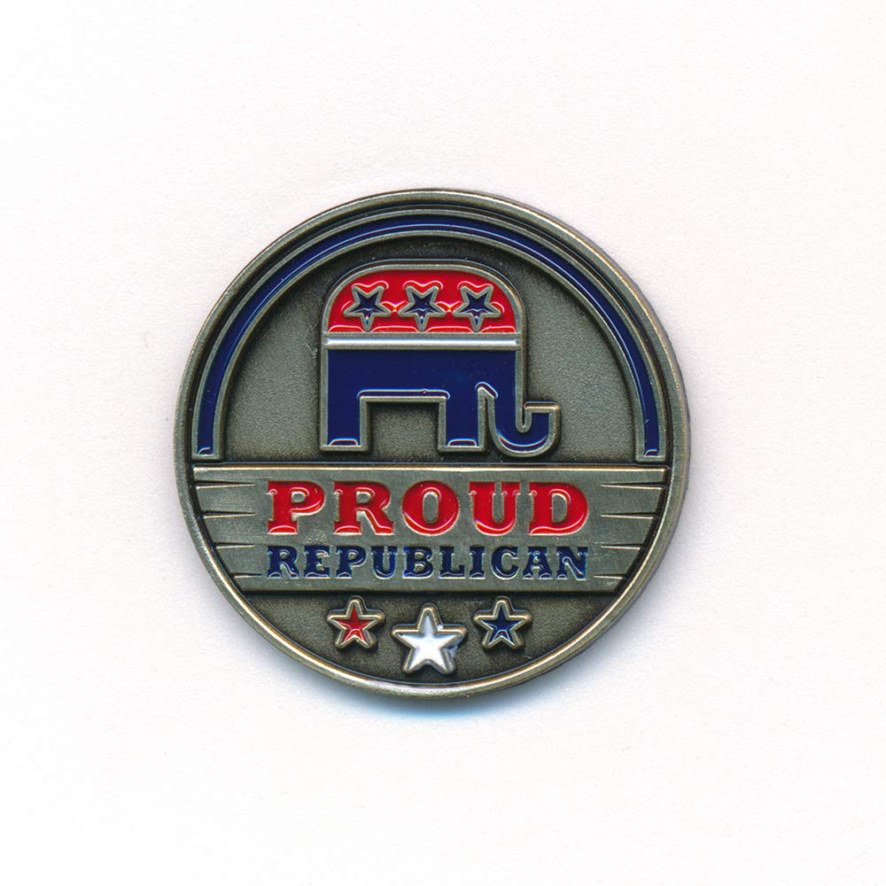 hegibaer Republikanische Partei Republican Elefant USA Nostalgie Edel Pin Anstecker 0911 von hegibaer