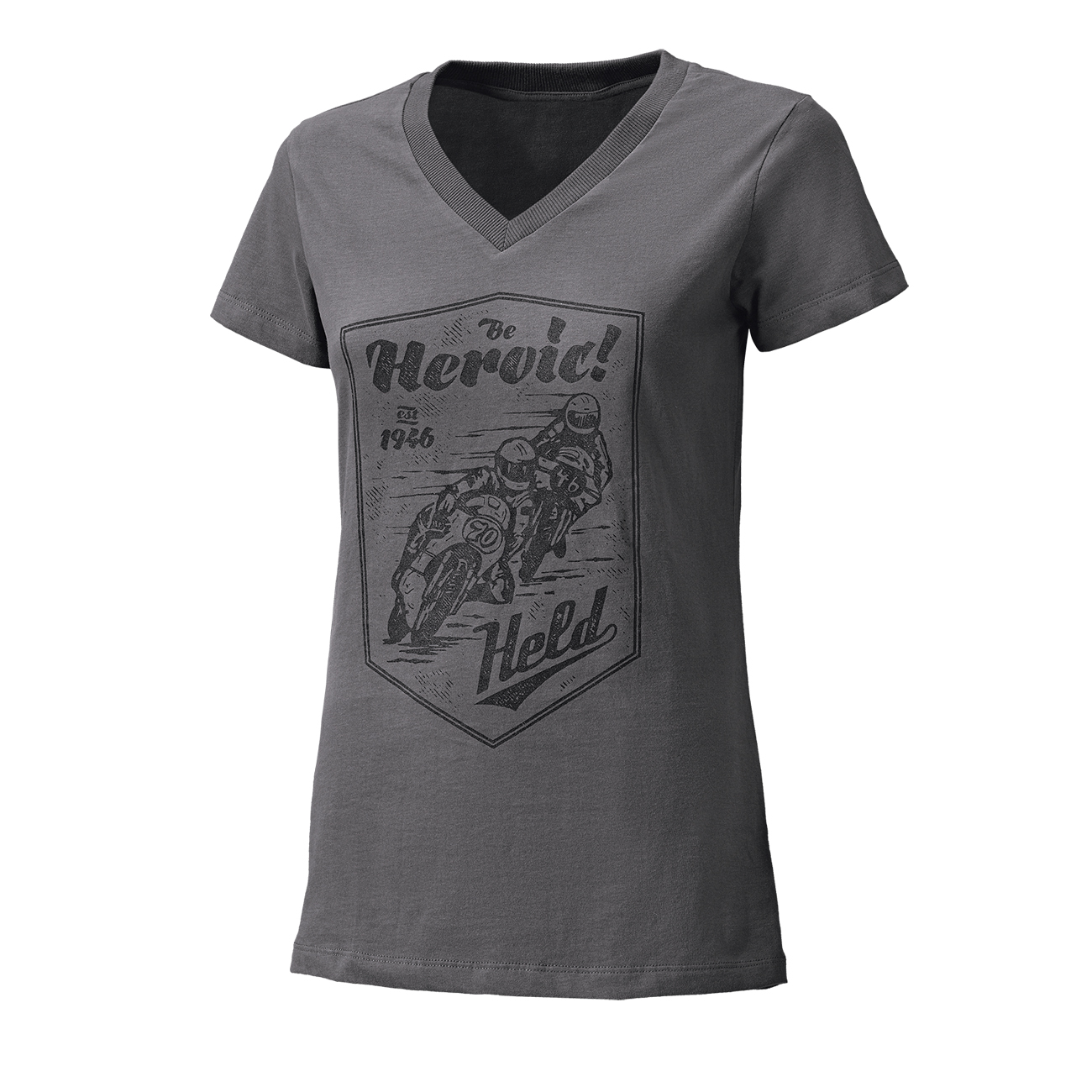 Held Be Heroic Damen T-Shirt grau M Damen Held Be Heroic Damen T-Shirt grau M Damen von held