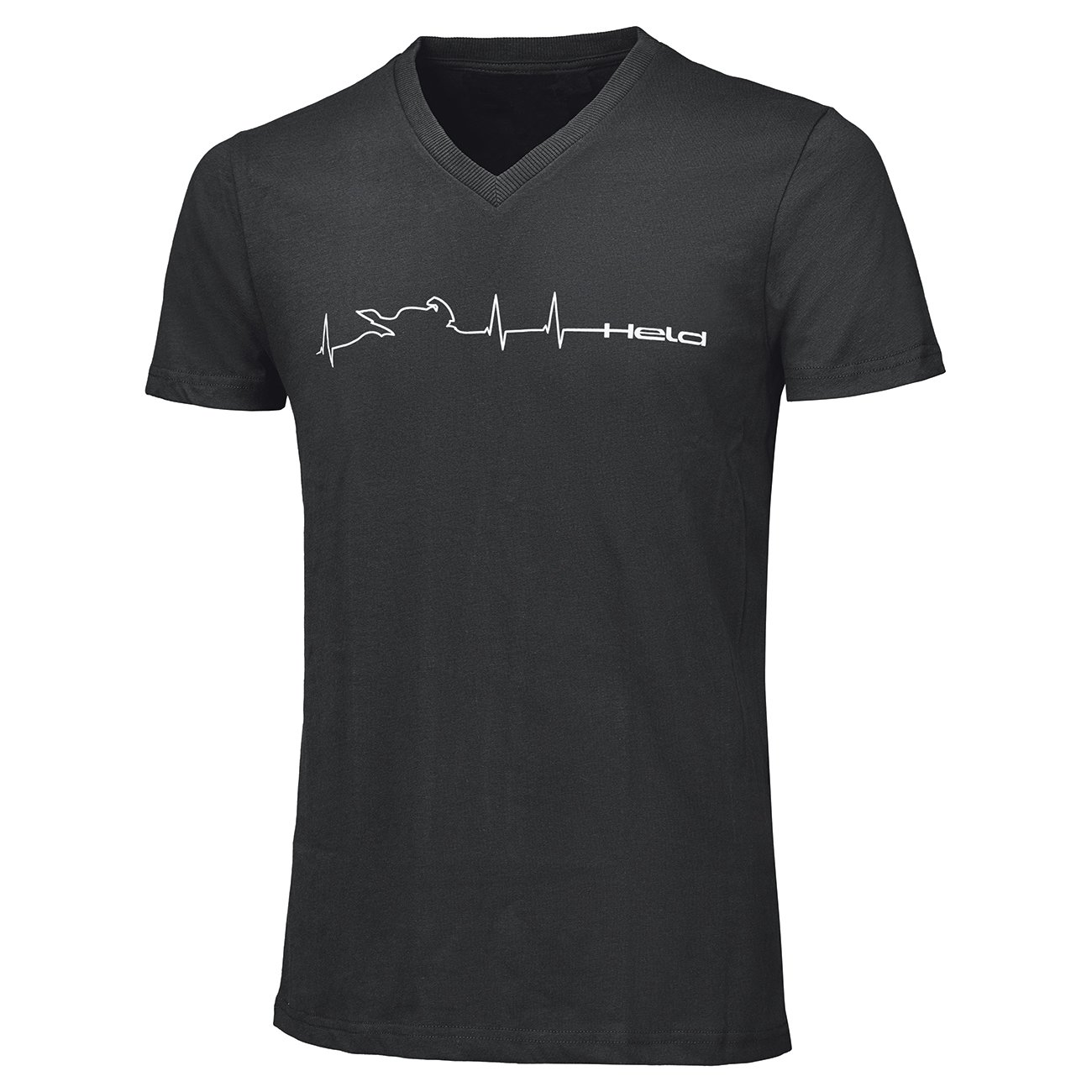 Held Be Heroic T-Shirt Design Heartbeat schwarz XXL Herren Held Be Heroic T-Shirt Design Heartbeat schwarz XXL Herren von held