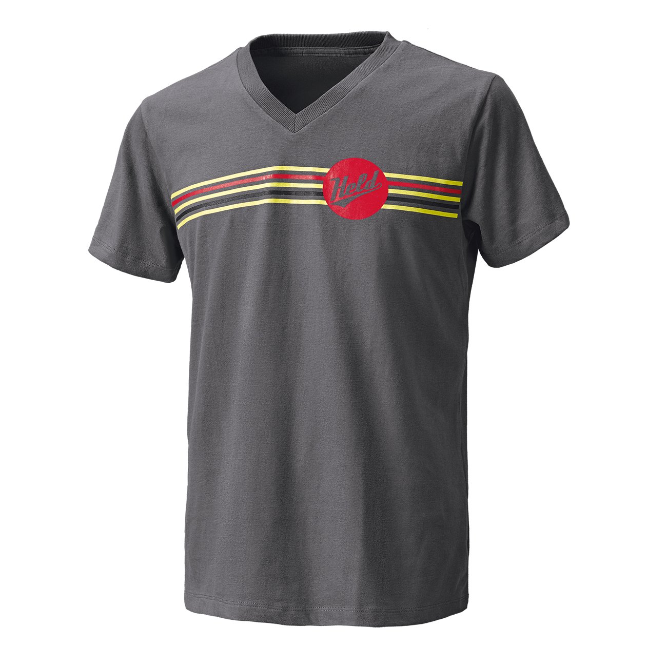 Held Be Heroic T-Shirt grau/rot 4XL Herren von held
