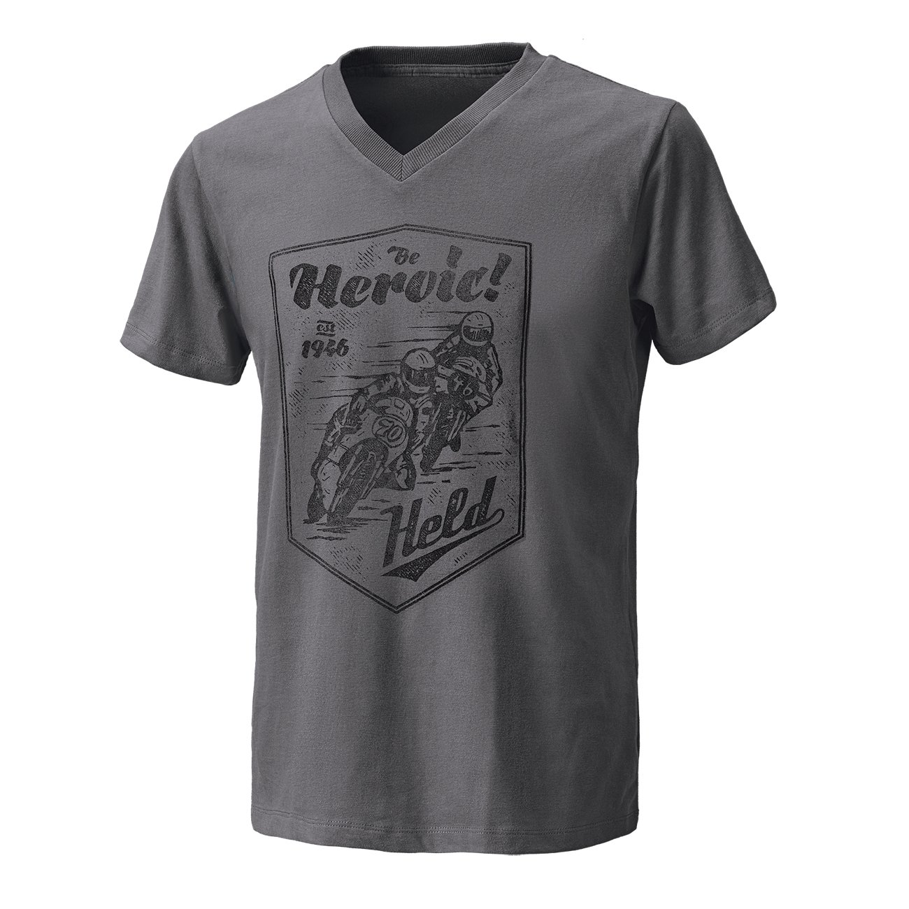 Held Be Heroic T-Shirt grau XXL Herren Held Be Heroic T-Shirt grau XXL Herren von held