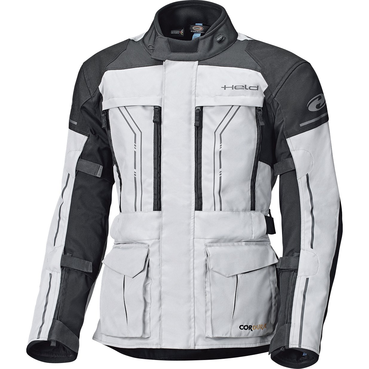 Held Pentland Top Textiljacke grau/schwarz XL Herren Held Pentland Top Textiljacke grau/schwarz XL Herren von held