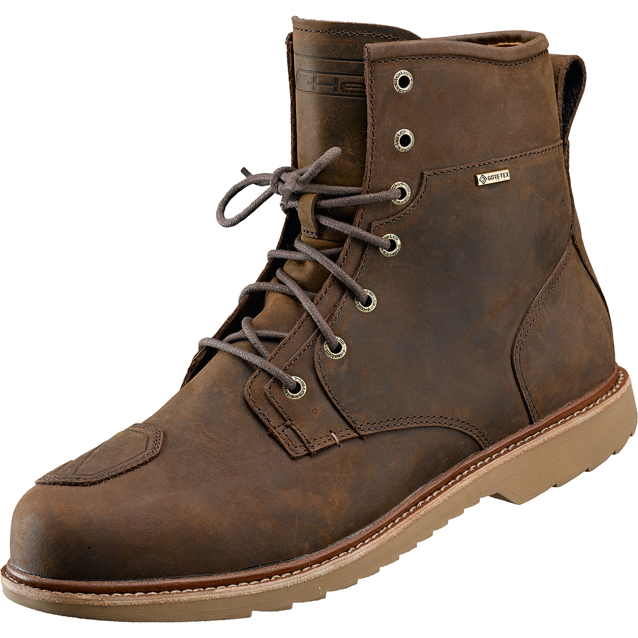 Held Saxton GTX Motorradschnürstiefel kurz braun 43 Held Saxton GTX Motorradschnürstiefel kurz braun 43 von held