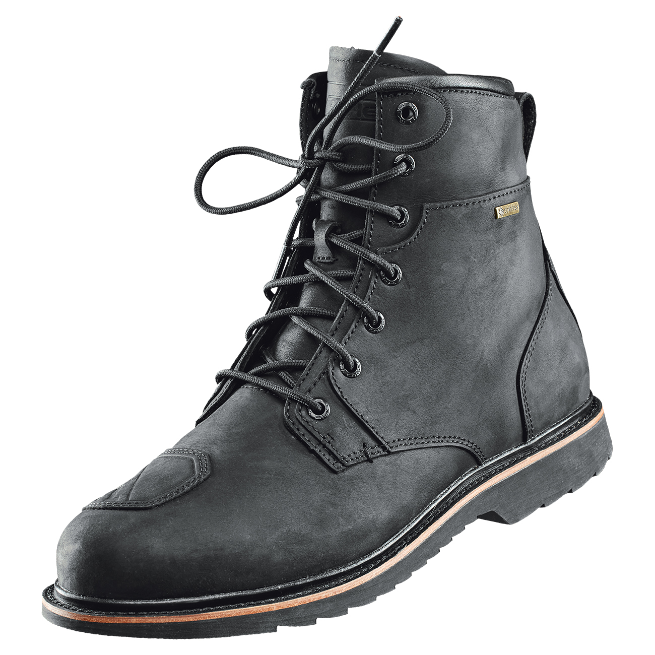 Held Saxton GTX Motorradschnürstiefel kurz schwarz 44 Held Saxton GTX Motorradschnürstiefel kurz schwarz 44 von held