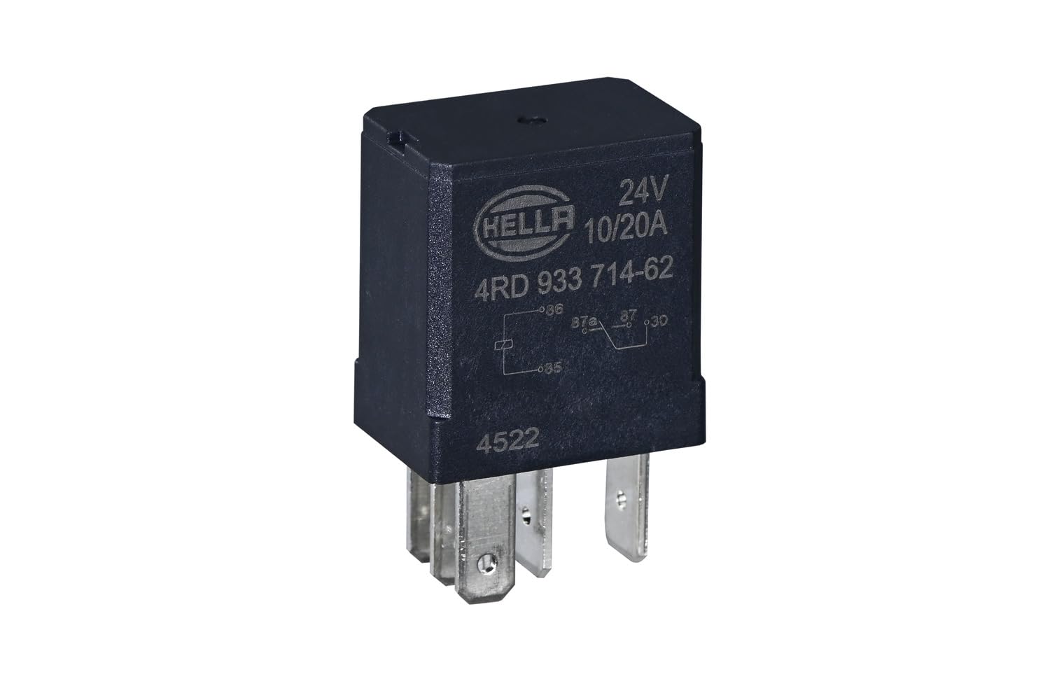 HELLA Relais, Arbeitsstrom - 24V - 5-polig - Wechsler - 4RD 933 714-621 HELLA Relais, Arbeitsstrom - 24V - 5-polig - Wechsler - 4RD 933 714-621 von Hella