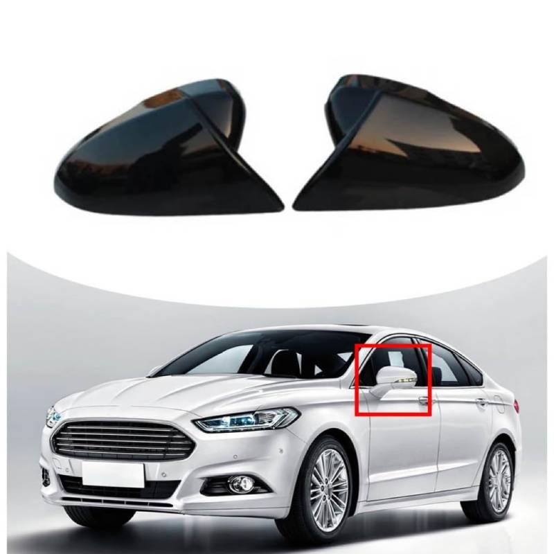 Außenspiegel Abdeckung Für Mondeo MK5 2013 2014 2015 2016 2017 2018 Auto Rück Seite Spiegel Abdeckung Flügel Kappe Außentür Rückansicht Fall Trim von hgudyr