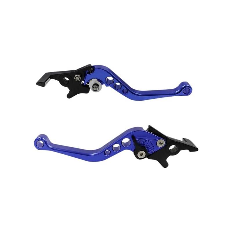 Kupplung Bremshebel 2 Stück Kupplungsgriff Simson Tuning Universal CNC-Legierung Motorradbremsgriff Einstellbare Größe Moto Motorrad Bremshebel von hgudyr