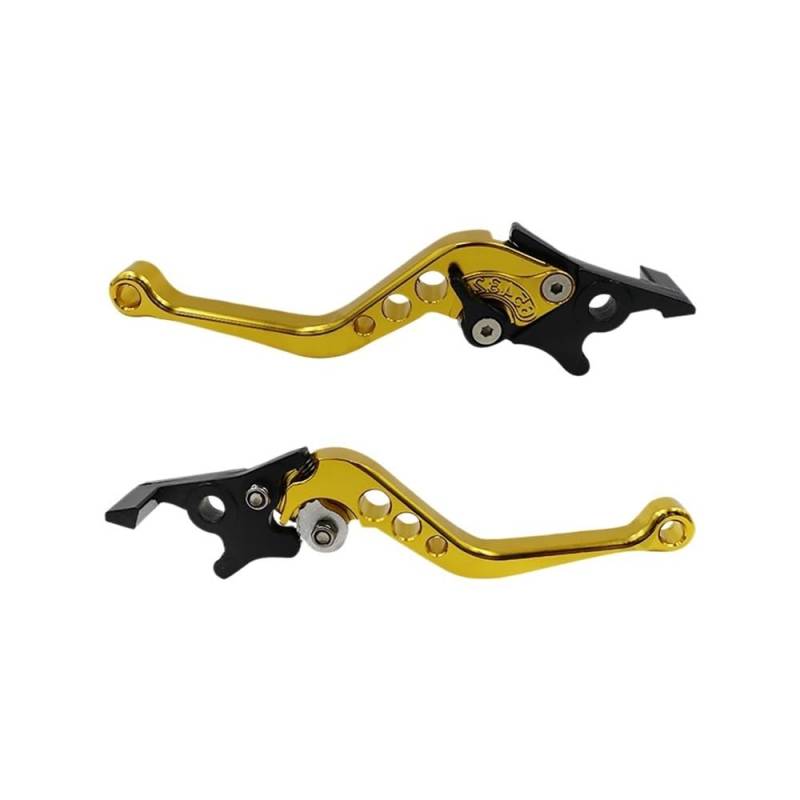 Kupplung Bremshebel 2 Stück Kupplungsgriff Simson Tuning Universal CNC-Legierung Motorradbremsgriff Einstellbare Größe Moto Motorrad Bremshebel von hgudyr