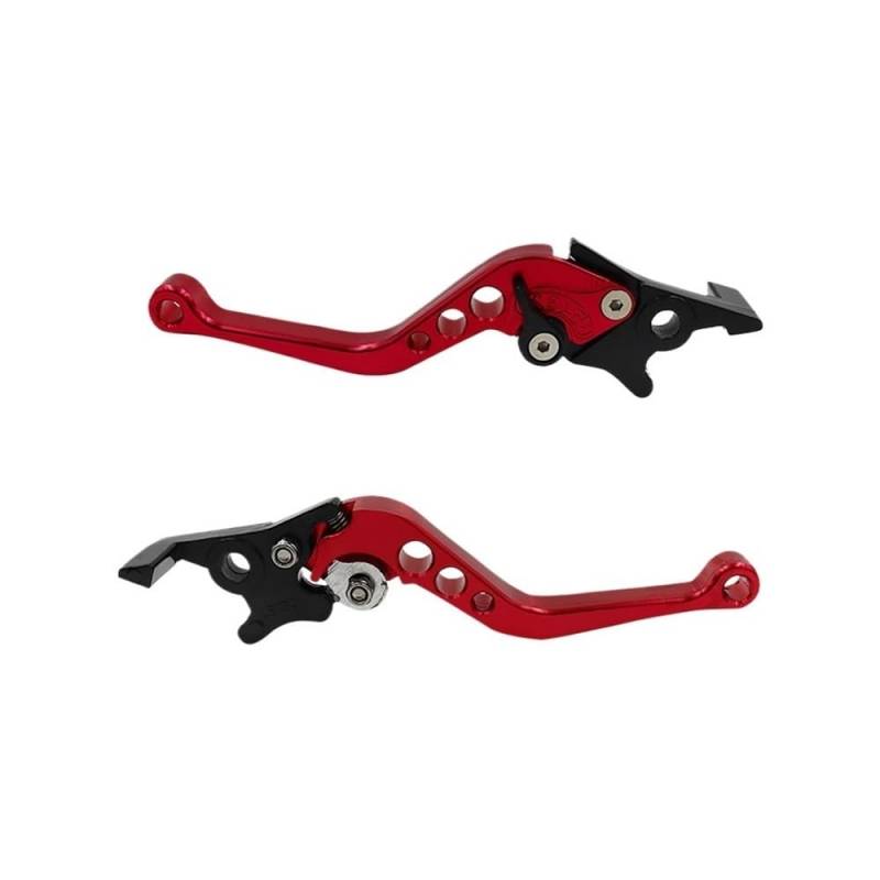 Kupplung Bremshebel 2 Stücke Universal CNC Legierung Motorrad Bremsgriff Einstellbar Moto Motorrad Modifikation Kupplung Trommel Bremshebel Griff von hgudyr