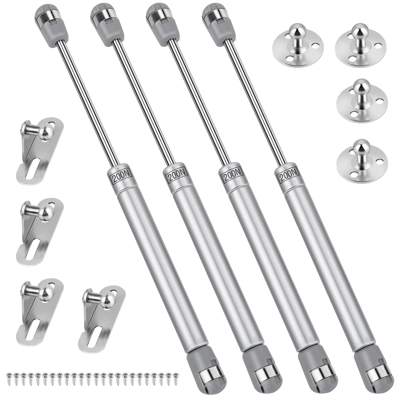 hicoosee 4 Stücke Hydraulic Gasdruckfeder, 100 N / 10 kg Gasdruckfeder Klappenbeschlag Gasdruckdämpfer Gasdruckfedern für Klappen Schranktür Stoßdämpfer Küchenschrank Soft Close Klappenfeder hicoosee 4 Stücke Hydraulic Gasdruckfeder, 100 N / 10 kg Gasdruckfeder Klappenbeschlag Gasdruckdämpfer Gasdruckfedern für Klappen Schranktür Stoßdämpfer Küchenschrank Soft Close Klappenfeder von hicoosee