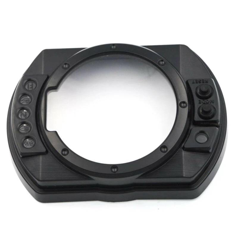 Motorrad-Instrumentenrahmen Kompatibel Mit Für ZX-6R 2003 2004 2005 Für ZX-10R 2005 Motorrad-Geschwindigkeitsmesser-Kilometerzähler-Instrumentengehäuse-Gehäuse Drehzahlmesser-Messgerätabdeckung(A cove von hivxwerm