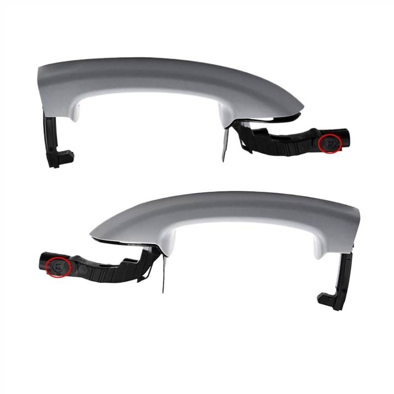 hivxwerm Außentürgriffe Kompatibel Mit VW Für Touareg 2011 2012 2013-2017 Links Rechts Seite Außentür Griff OEM:7P6837205G 7P6837206G 7P6837205D 7P6837206D(Left and Right) von hivxwerm