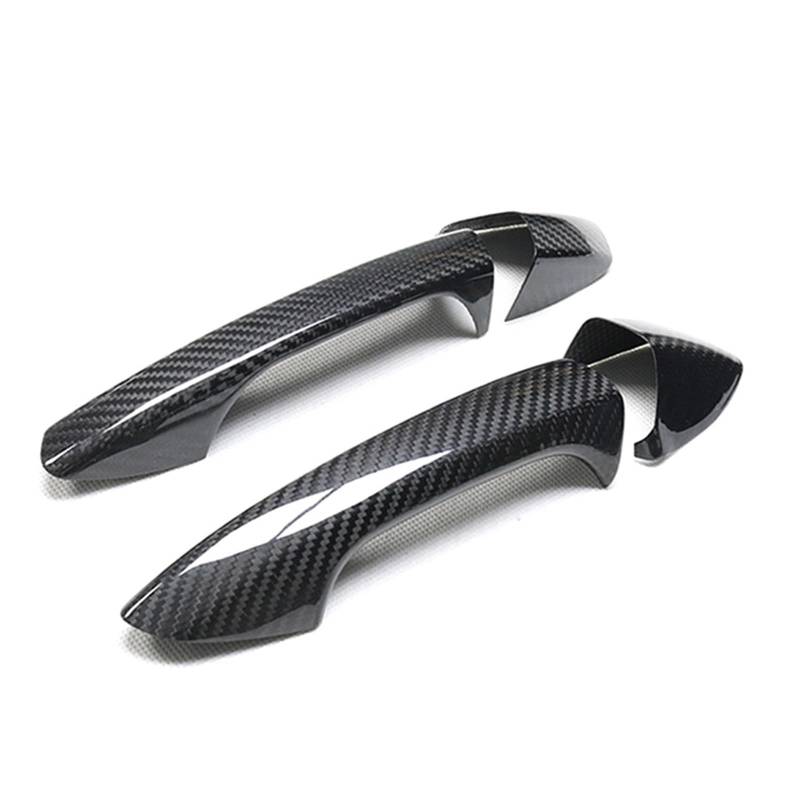 hivxwerm Auto TüRgriff Schale Kompatibel Mit Benz Für C W204 2007 2008 2009 2010 2011 2012 2013 2014 2015 Autoaußenzubehör Autoaußentürgriff-Dekorationsschale(2 Doors-NO Sensor) von hivxwerm