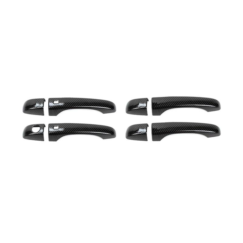 hivxwerm Auto TüRgriff Schale Kompatibel Mit Chrysler Für 300 300C 2011 2012 2013 2014 2015 2016 2017 2018 2019 2020 2021 2022 Auto-Außentürgriff-Dekorationsschale(Carbon Fiber) von hivxwerm