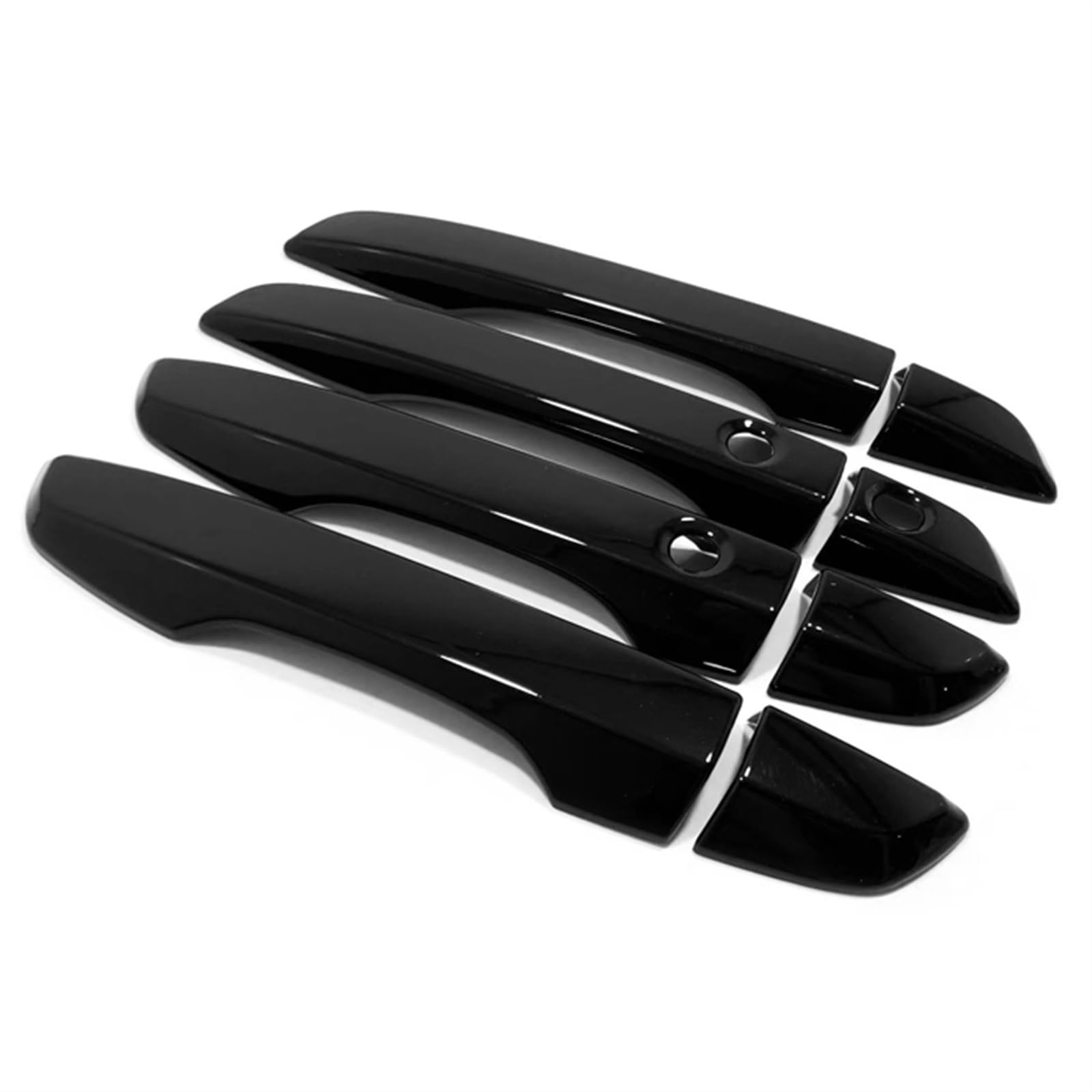 hivxwerm Auto TüRgriff Schale Kompatibel Mit Civic 2016 2017 2018 2019 2020 Autotürgriffabdeckung Autozubehör Auto-Außentürgriff-Dekorationsschale(Black) von hivxwerm