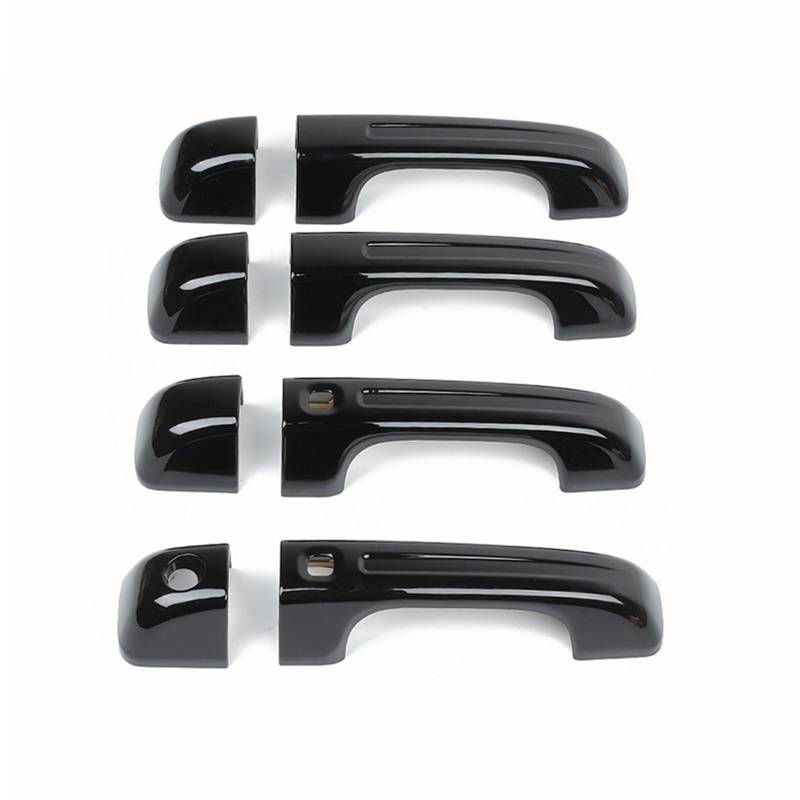 hivxwerm Auto TüRgriff Schale Kompatibel Mit Dodge Für RAM 2018 2019 2020 2021 2022 Autotürgriffabdeckung Autozubehör Auto Außentürgriff Dekorationsschale(Black) von hivxwerm