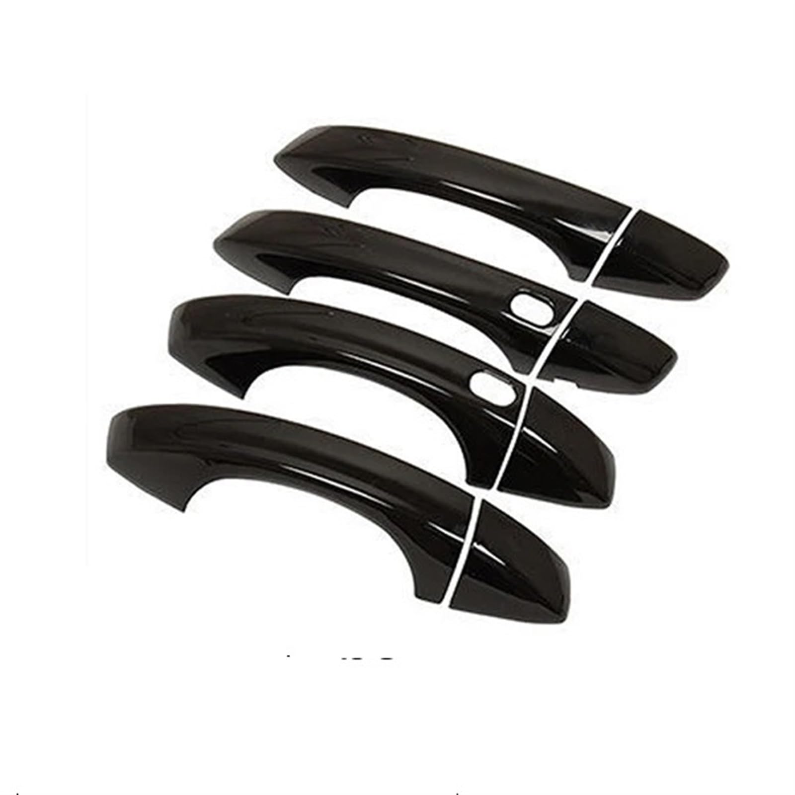 hivxwerm Auto TüRgriff Schale Kompatibel Mit SEAT Für Ibiza MK5 2017 2018 2019 2020 2021 2022 2023 2024 Autozubehör Auto Außentürgriff Dekorationsschale(4Handle 2 Buttons 2) von hivxwerm