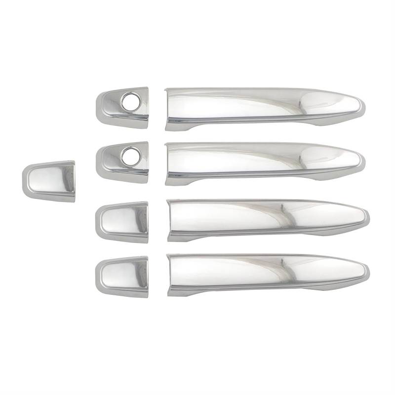 hivxwerm Auto TüRgriff Schale Kompatibel Mit Toyota Für Sienna 2004 2005 2006 2007 2008 2009 2010 Autozubehör Auto Außentürgriff Dekorationsschale(Silver) von hivxwerm