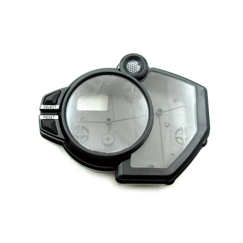 hivxwerm Motorrad-Instrumentenrahmen Kompatibel Mit Yamaha Für YZFR1 2009–2014 Für YZFR6 2017 2018 2019 2020 Messgerät Kilometerzähler Instrument Drehzahlmesser Gehäuseabdeckung Motorrad Tachometer von hivxwerm