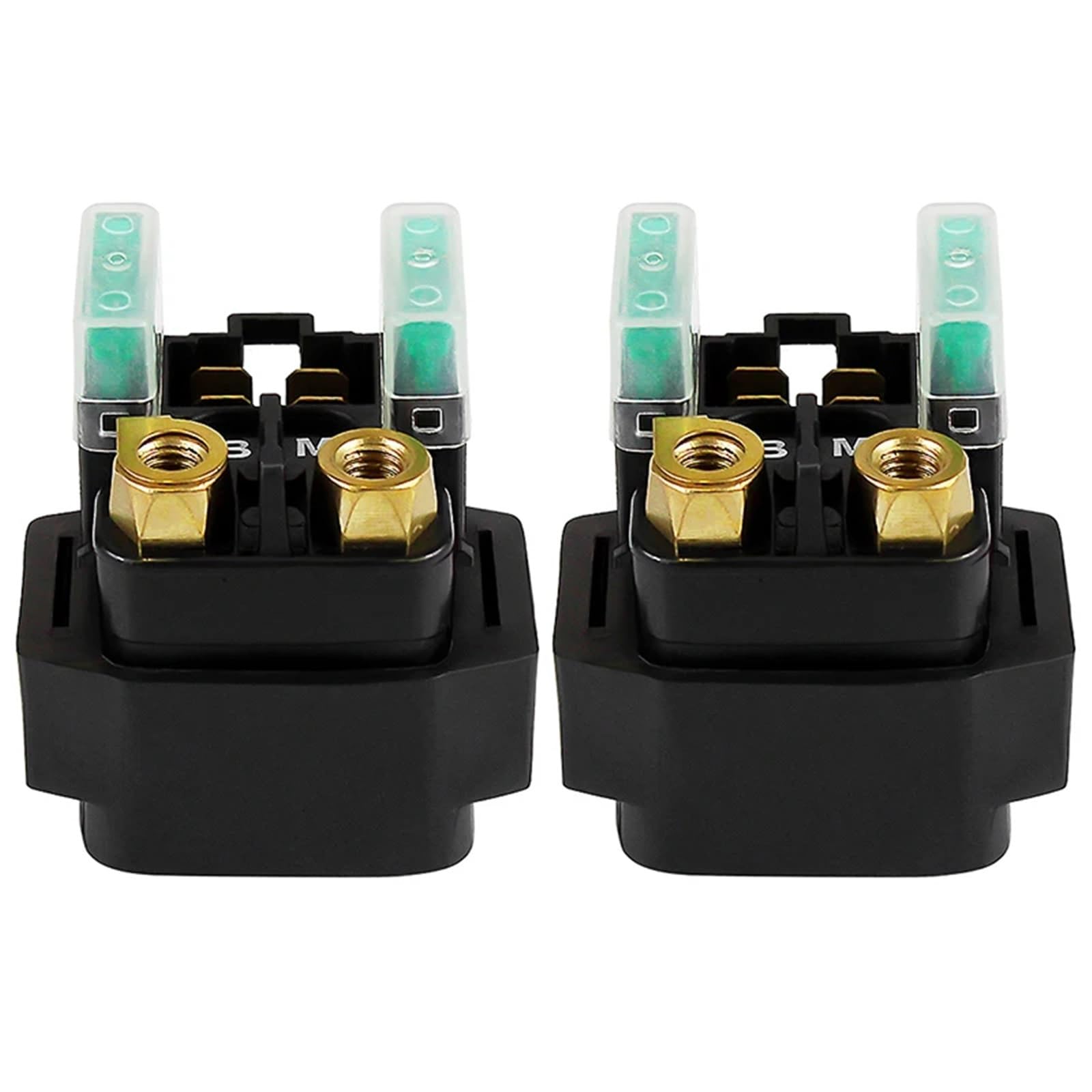 hivxwerm Motorrad Relais Kompatibel Mit FZ6R Für VMX1700 V-Max 2009–2016, Motorrad-Starter-Solenoid-Batterie-Isolator, Spannungsempfindlich Für Relais 4SV-81940-12-00(2 pcs) von hivxwerm