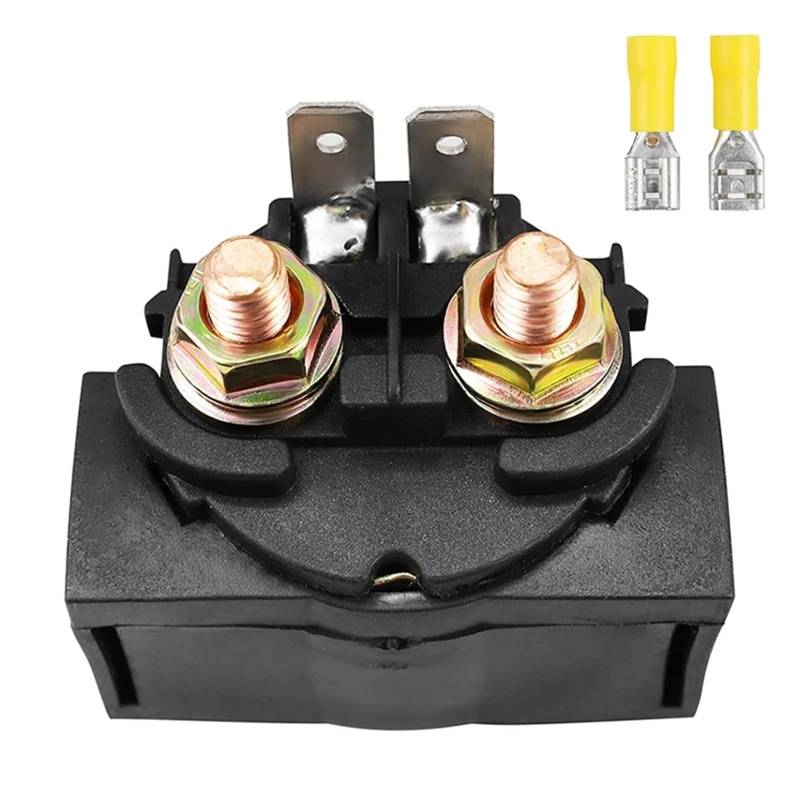 hivxwerm Motorrad Relais Kompatibel Mit Für ZX750 GPz Für Turbo 1983–1985 Für Ninja 750R 1987–1990 Für Relais-Startermagnet Ohne Kappenersatz 27010–1209(1 pc) von hivxwerm