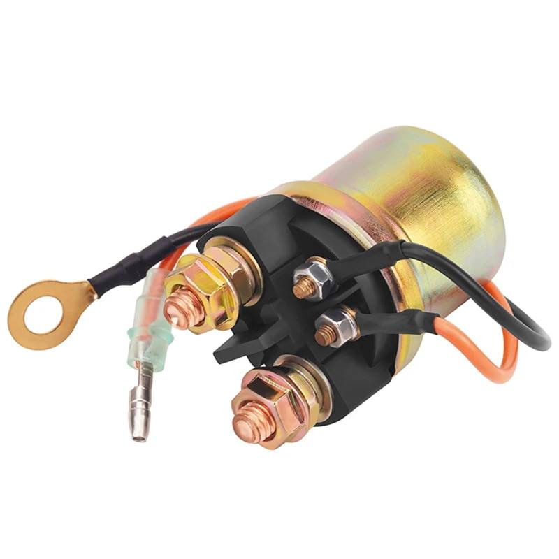 hivxwerm Motorrad Relais Kompatibel Mit Mercury Für 50 PS Für 60 PS 4-Takt 2001–2010 Motorrad-Startermagnet Für Relais, Spannungsempfindlich Für Relais 89–825096T von hivxwerm