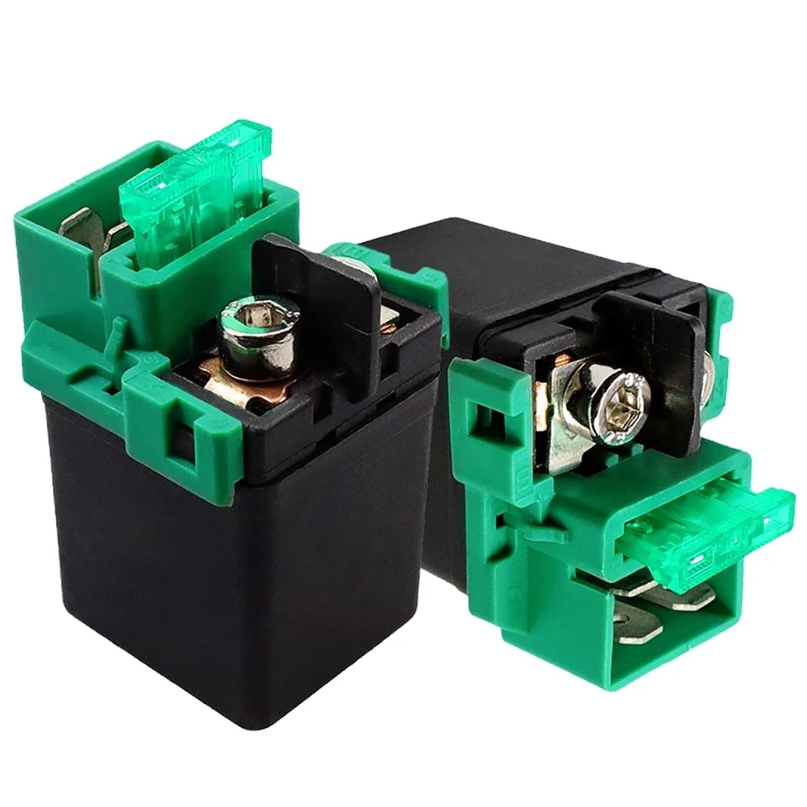 hivxwerm Motorrad Relais Kompatibel Mit Suzuki Für VZ1600 Für M1600 Für Marauder 2004–2005. Starter-Solenoid-Batterie-Isolator, Spannungsempfindlich Für Relais(2 pcs) von hivxwerm