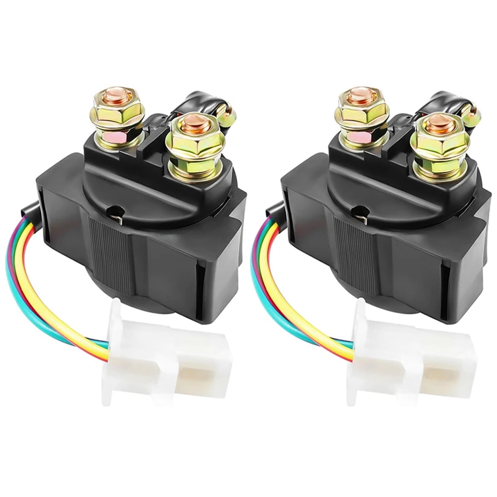 hivxwerm Motorrad Relais Kompatibel Mit XZ550R Für X750 Maxim Für XS400 Maxim 1982-1983 Motorrad-Startermagnet Für Austausch des Relais(2 pcs) von hivxwerm