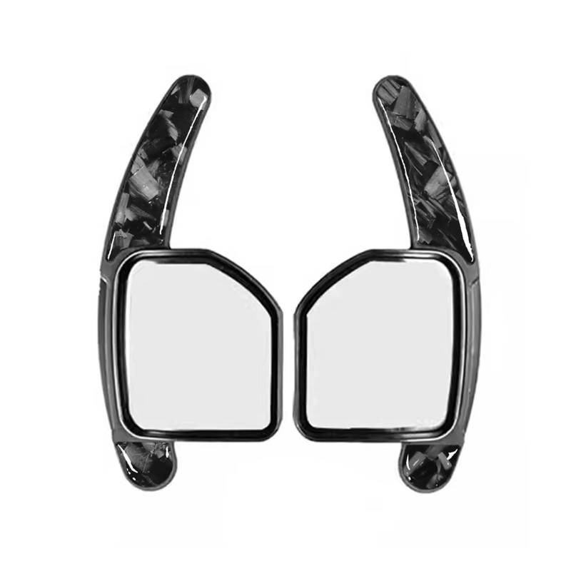 hivxwerm Shift Paddles Kompatibel Mit A4 2006 2008–2012 Für S5 RS5 2008–2011 Auto-Lenkrad-Controller Erweiterte Schaltwippenverlängerung Auto-Universal-Picks(Forged Pattern) von hivxwerm