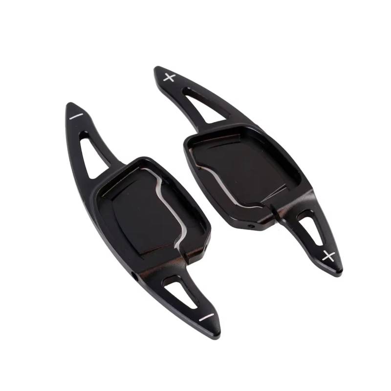 hivxwerm Shift Paddles Kompatibel Mit A4 S4 A5 2020 2021 2022 2023 Für A3 2021 2022 2023 Auto-Lenkrad-Paddle-Shift-Verlängerungsgetriebe Zubehör Auto-Universal-Picks(Black) von hivxwerm