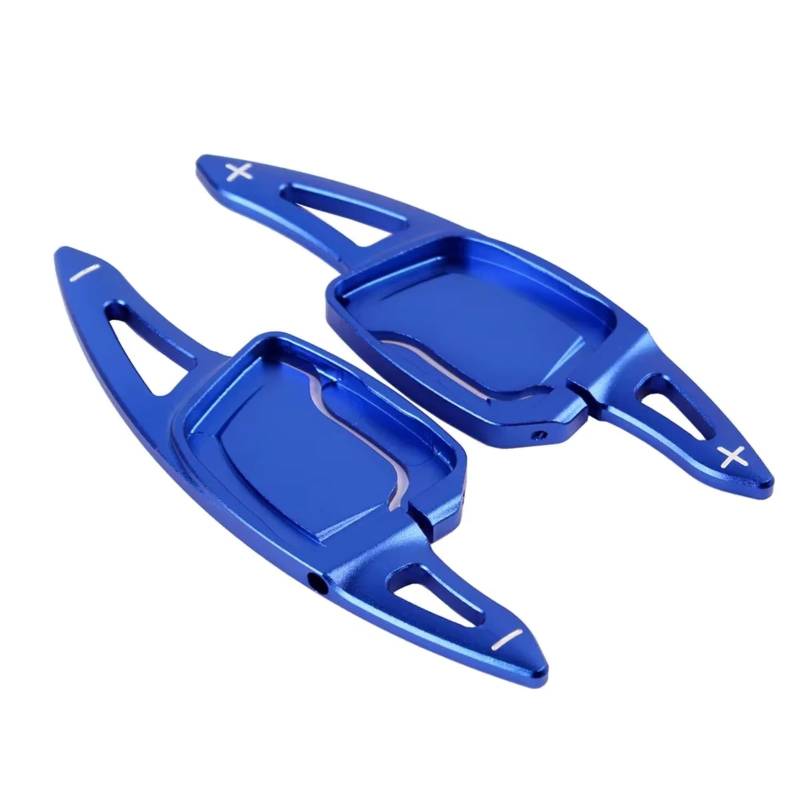 hivxwerm Shift Paddles Kompatibel Mit A4 S4 A5 2020 2021 2022 2023 Für A3 2021 2022 2023 Auto-Lenkrad-Paddle-Shift-Verlängerungsgetriebe Zubehör Auto-Universal-Picks(Blue) von hivxwerm