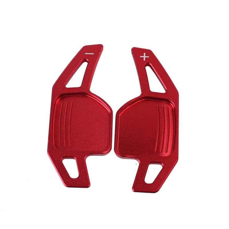 hivxwerm Shift Paddles Kompatibel Mit A5 S5 RS5 8T 8F 2007–2011 Für R8 42 2007–2012 Auto-Styling-Lenkrad-Controller-Paddel-Verlängerungsschalthebel Auto-Universal-Picks(Red) von hivxwerm