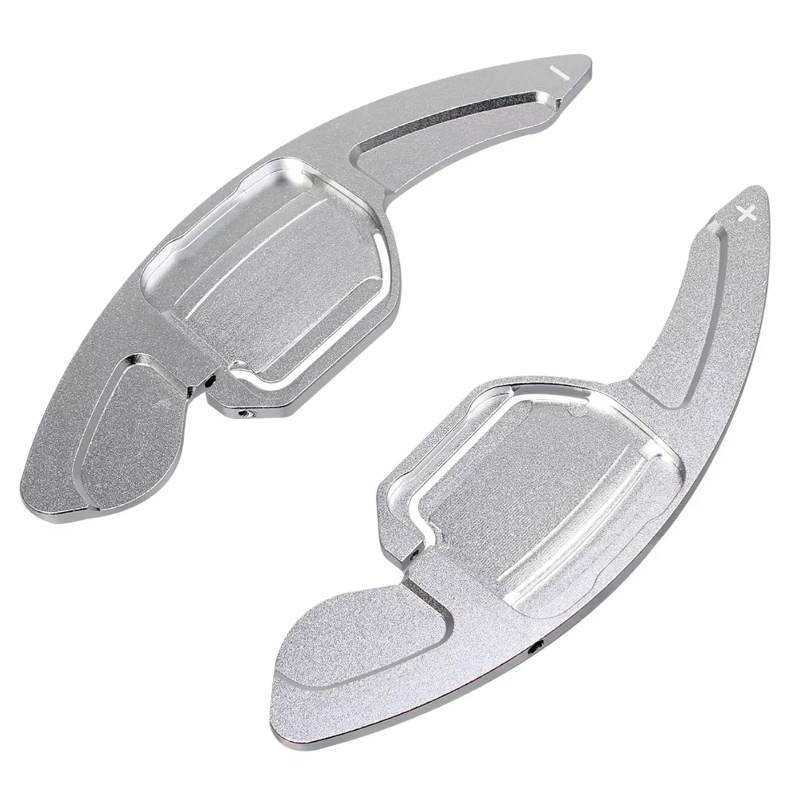 hivxwerm Shift Paddles Kompatibel Mit A7 A8 2011–2017 Für S6 (C7) S7 S8 Q3 2013–2017 Auto-Styling Auto-Lenkrad-Controller Schaltwippen-Verlängerung Teilezubehör(Silver) von hivxwerm