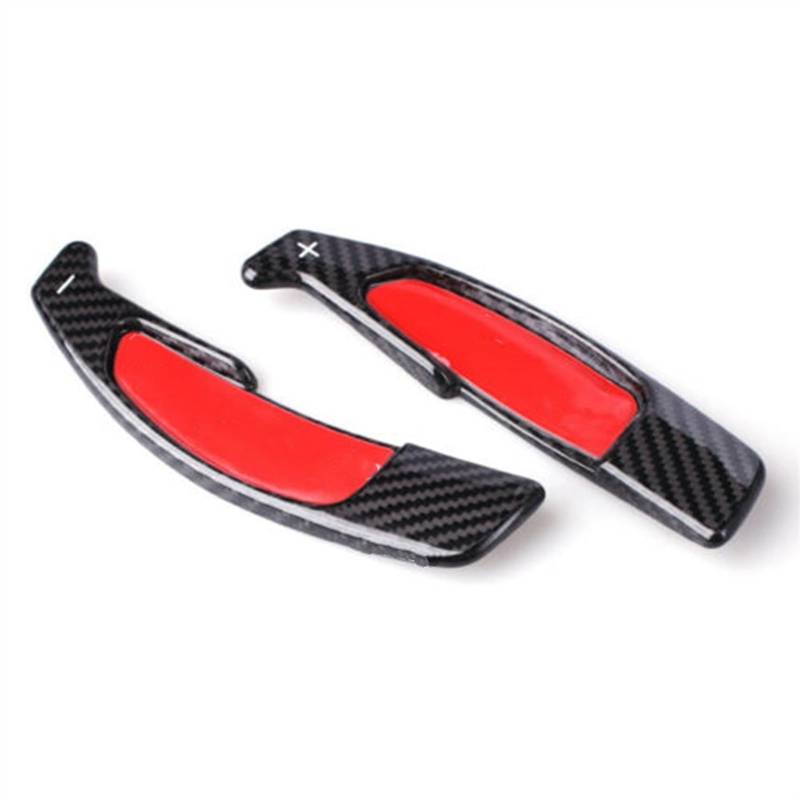 hivxwerm Shift Paddles Kompatibel Mit Benz Für C Für AMG 2009 2010 2011 2012 2013 2014 Auto-Lenkradschalter-Schaltwippenverlängerung, Kohlefasermuster von hivxwerm