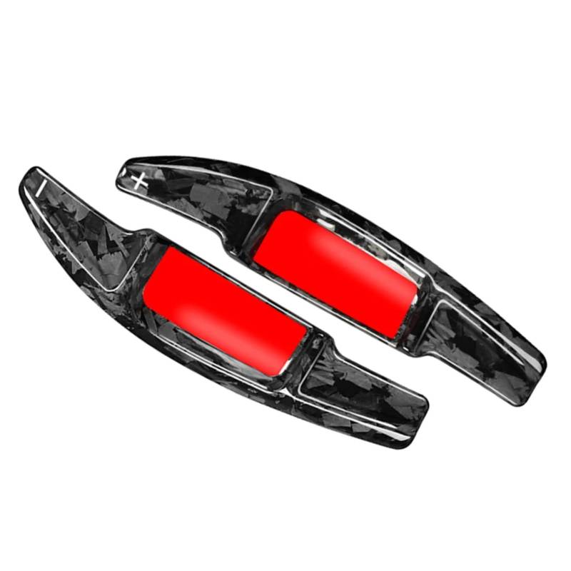 hivxwerm Shift Paddles Kompatibel Mit Benz Für E260 2021 Geschmiedete Kohlefaser Auto-Styling Lenkradsteuerung Schaltwippen-Verlängerung Teile Zubehör Montage von hivxwerm