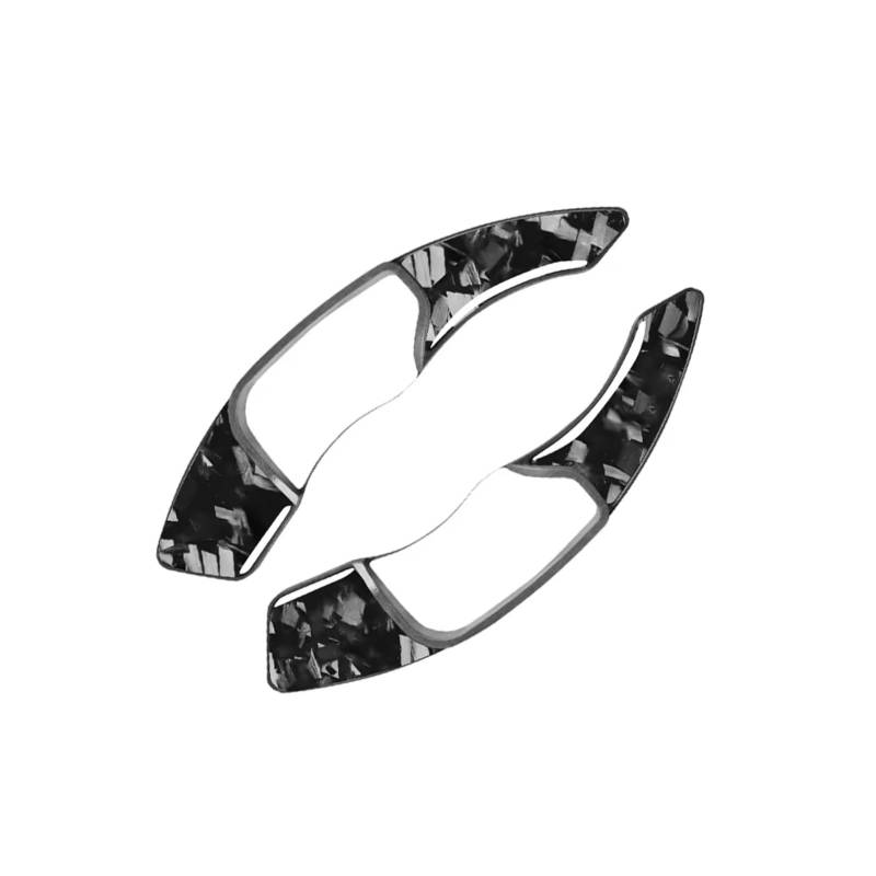 hivxwerm Shift Paddles Kompatibel Mit Ford Für Mondeo 2015–2022 Für Edge 2013–2022 Auto-Styling Lenkrad-Controller Schaltwippen-Verlängerung Auto-Universal-Picks(Forged Pattern) von hivxwerm
