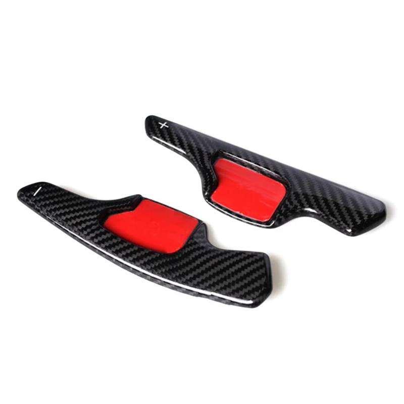 hivxwerm Shift Paddles Kompatibel Mit Ford Für Taurus Für Mondeo Für Lincoln Auto-Innenausstattung Auto-Lenkrad-Schaltwippen-Verlängerung Kohlefaser von hivxwerm