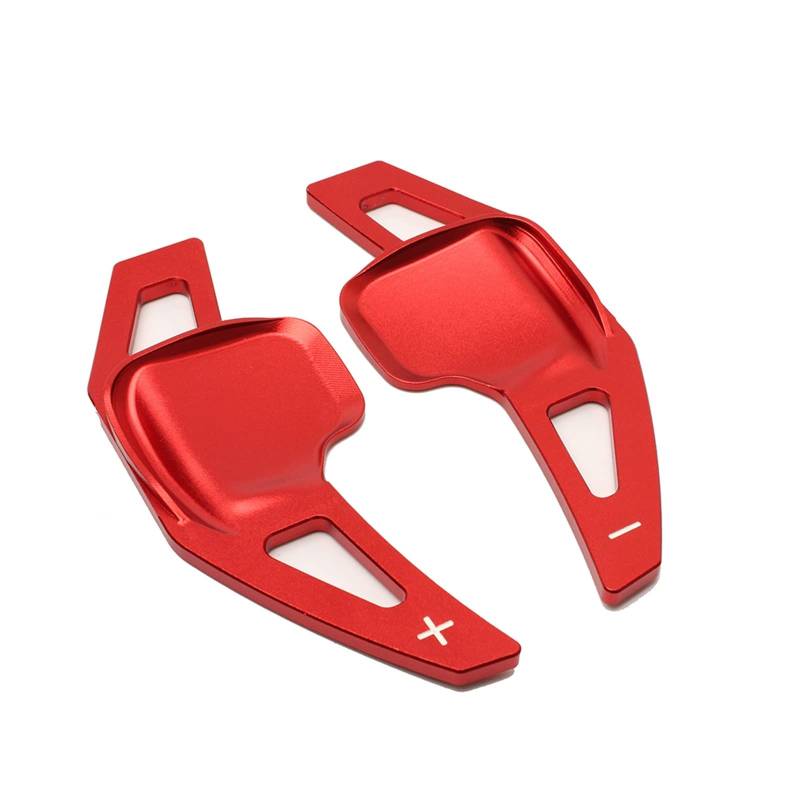 hivxwerm Shift Paddles Kompatibel Mit Für 5er-Reihe 6er-Reihe 2014 2015 2016 2017 Auto-Schaltwippen Auto-Lenkrad-Schaltwippen Auto-Innenausstattung(Red) von hivxwerm