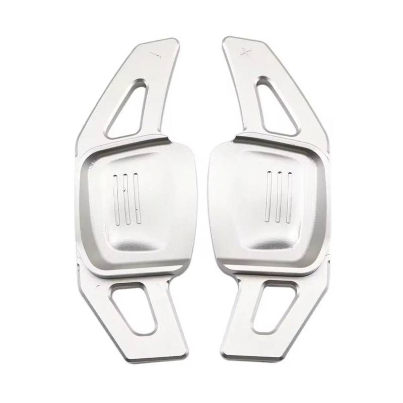 hivxwerm Shift Paddles Kompatibel Mit Für Golf 7 MK7 2014 2015 2016 2017 2018 Auto-Lenkrad-Schaltwippen Auto-Schaltwippen Auto-Innenteile(Silver) von hivxwerm