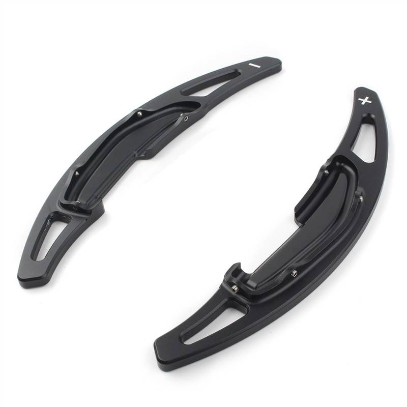 hivxwerm Shift Paddles Kompatibel Mit Für M2 F87 X5 M F85 X6 M F86 2016 2017, 2-teiliges Auto-Lenkrad-Schaltwippen-Verlängerungs-Auto-Schaltwippen(Black) von hivxwerm