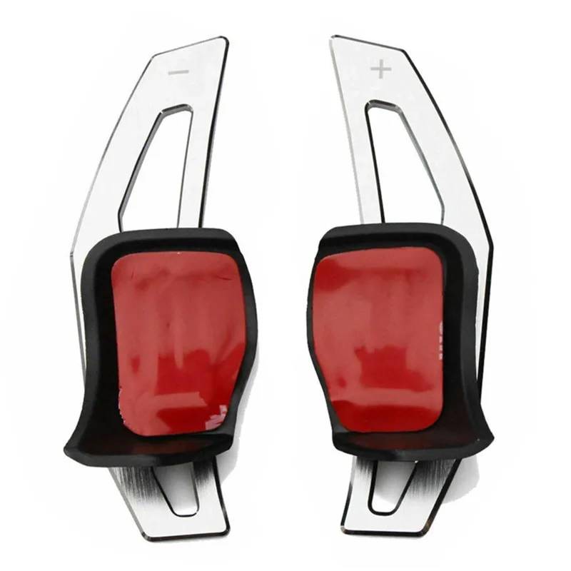 hivxwerm Shift Paddles Kompatibel Mit Für Passat B6 B7 Für CC 2011-2015 Für Passat 3C V6 Auto-Schaltwippen Auto-Verlängerte Schaltwippen Auto-Innenteile(Silver) von hivxwerm