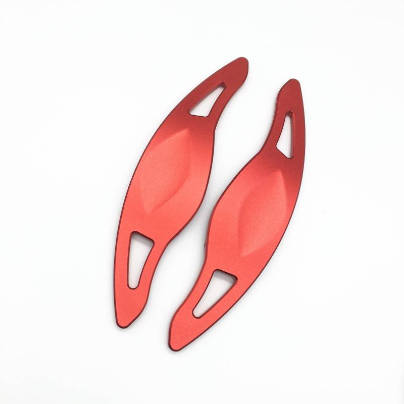 hivxwerm Shift Paddles Kompatibel Mit Für RS3 RS4 RS5 2017 2018 2019 2020 Paddel Auto Lenkrad Shift Paddle Shifter Getriebe Auto Zubehör(Red) von hivxwerm