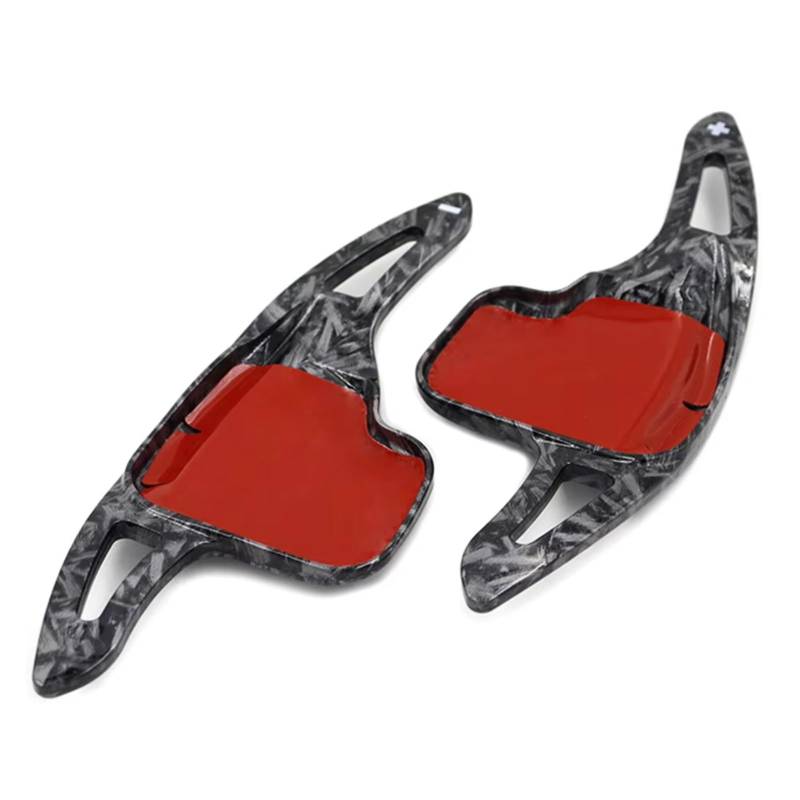 hivxwerm Shift Paddles Kompatibel Mit Für X6 F16 F45 F46 2015–2019 Für Z4 2012–2013 Auto-Lenkrad-Schaltwippenverlängerung Ersatz-Autoteilezubehör(Forged Pattern) von hivxwerm