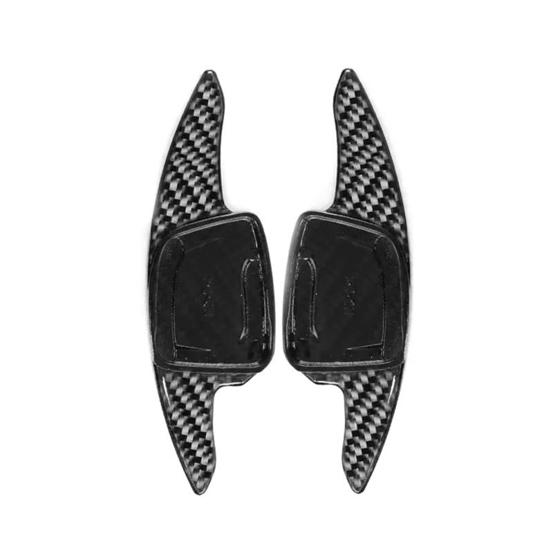 hivxwerm Shift Paddles Kompatibel Mit S8 S5 2020 2021 2022 2023 Für Q5L 2018 2019 2020 2021 2022 2023 Auto-Styling-Lenkrad-Controller-Paddle-Erweiterungsschalthebel(Carbon Fiber Black) von hivxwerm