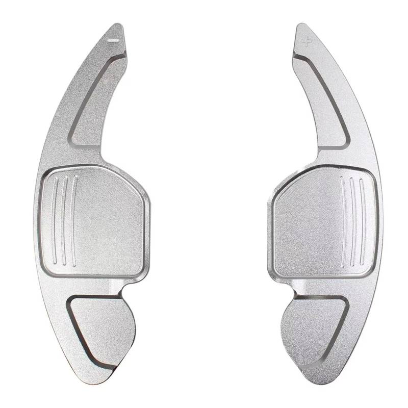 hivxwerm Shift Paddles Kompatibel Mit Seat Für Alhambra Für Ateca Für Arona Für Leon Auto-Lenkrad-Controller Paddle Extension Shifter Autoteile Zubehör(Silver) von hivxwerm